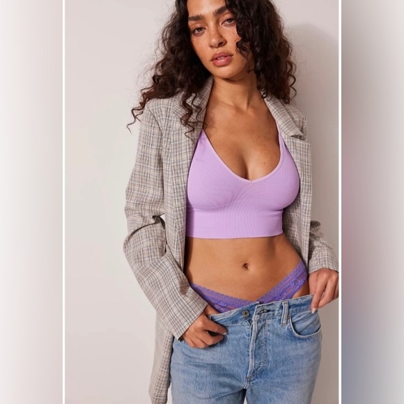 ❤️‍🔥FIRM PRICE NWOT FREE PEOPLE INTIMATELY SPAGHETTI STRAP BRALETTE - Picture 2 of 9